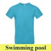 TU03T B&C #E190 unisex T-Shirt swimming pool